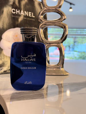 💰🔥 Hawas Gold Digger Eau de Parfum – Rasasi