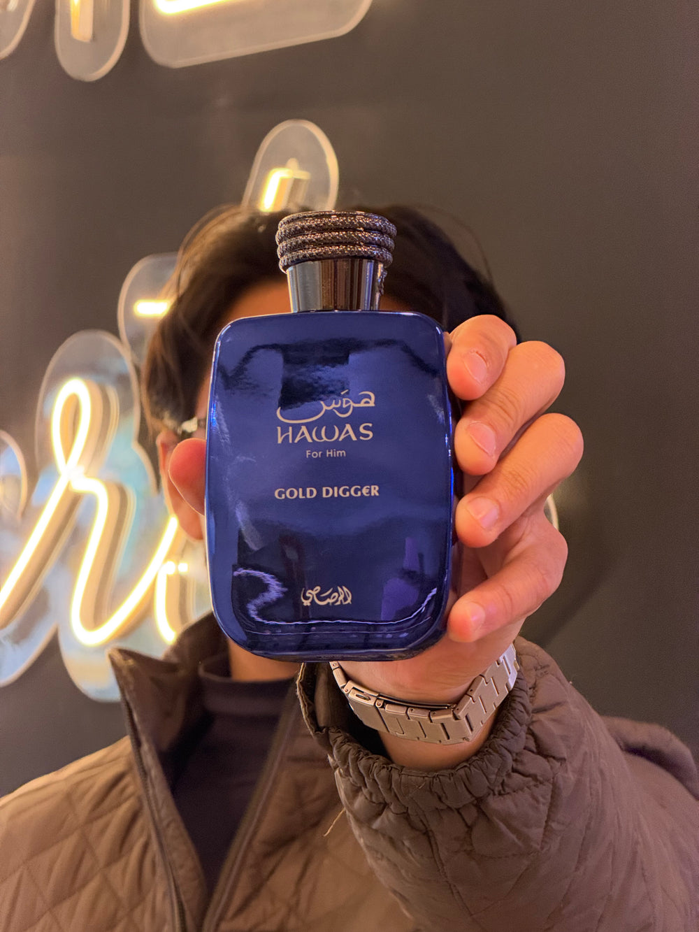 💰🔥 Hawas Gold Digger Eau de Parfum – Rasasi
